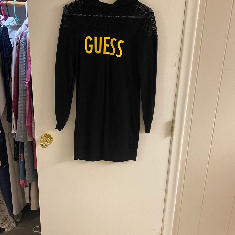 Hooded guess dress